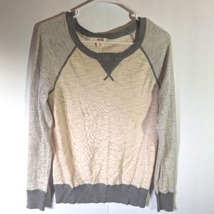 Massimo White/Gray Sweater-Women's  Small/Medium